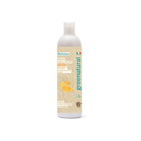greenatural  Shampoo Dolce agli Agrumi per Capelli Delicati  Shampoo Capelli Sottili